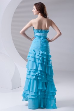 A-Line Strapless Chiffon Prom/Formal Evening Dresses 02020634