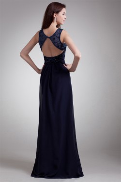 A-Line Straps Chiffon Prom/Formal Evening Dresses 02020636