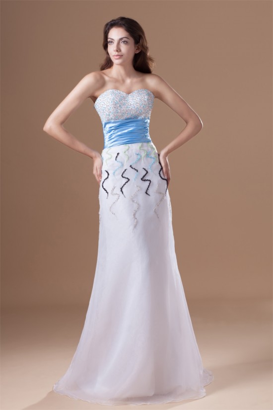A-Line Sweetheart Satin Organza Sleeveless Prom/Formal Evening Dresses 02020637 A-Line Sweetheart Satin Organza Sleeveless Prom/Formal Evening Dresses 02020637