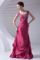 A-Line Taffeta Capped Sleeves Floor-Length Prom/Formal Evening Dresses 02020638 A-Line Taffeta Capped Sleeves Floor-Length Prom/Formal Evening Dresses 02020638