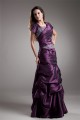 A-Line Taffeta Pleats Floor-Length Short Sleeve Mother of the Bride Dresses 02020639 A-Line Taffeta Pleats Floor-Length Short Sleeve Mother of the Bride Dresses 02020639