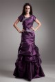 A-Line Taffeta Pleats Floor-Length Short Sleeve Mother of the Bride Dresses 02020639 A-Line Taffeta Pleats Floor-Length Short Sleeve Mother of the Bride Dresses 02020639