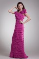 A-Line V-Neck Handmade Flowers Chiffon Prom/Formal Evening Dresses 02020640 A-Line V-Neck Handmade Flowers Chiffon Prom/Formal Evening Dresses 02020640