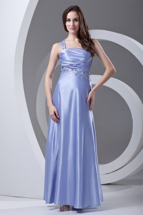 Ankle-Length Elastic Woven Satin Beading Prom/Formal Evening Dresses 02020642 Ankle-Length Elastic Woven Satin Beading Prom/Formal Evening Dresses 02020642