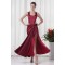Ankle-Length Elastic Woven Satin Straps Prom/Formal Evening Dresses 02020643