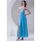 Ankle-Length Strapless A-Line Sleeveless Prom/Formal Evening Dresses 02020644