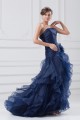 Asymmetrical A-Line Satin Organza Strapless Prom/Formal Evening Dresses 02020645 Asymmetrical A-Line Satin Organza Strapless Prom/Formal Evening Dresses 02020645