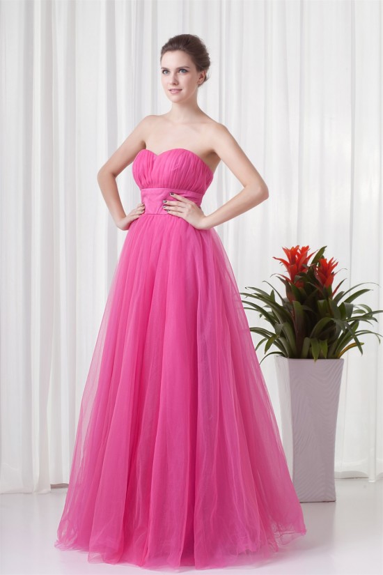 Ball Gown Pleats Floor-Length Sleeveless Prom/Formal Evening Dresses 02020649 Ball Gown Pleats Floor-Length Sleeveless Prom/Formal Evening Dresses 02020649