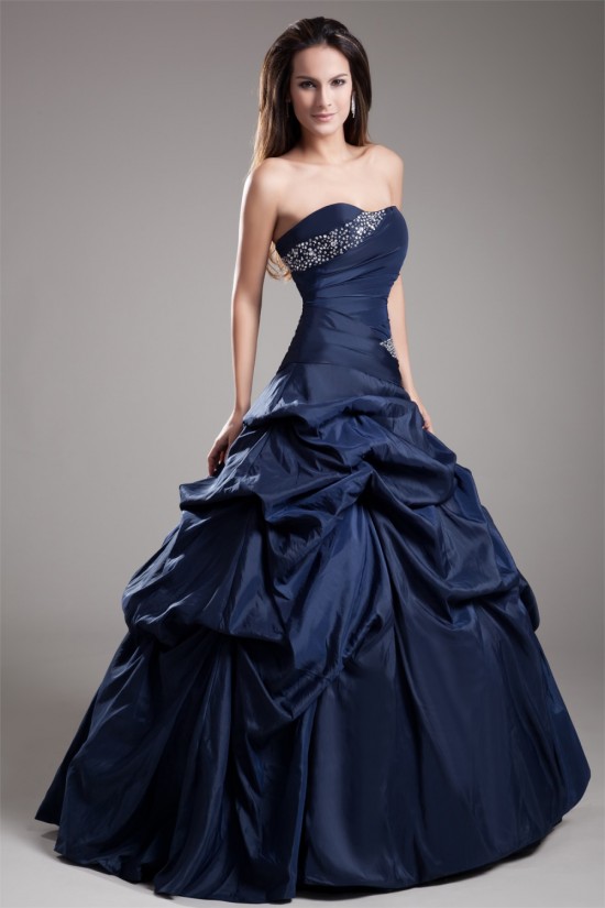 Ball Gown Taffeta Floor-Length Beading Sweetheart Prom/Formal Evening Dresses 02020652 Ball Gown Taffeta Floor-Length Beading Sweetheart Prom/Formal Evening Dresses 02020652
