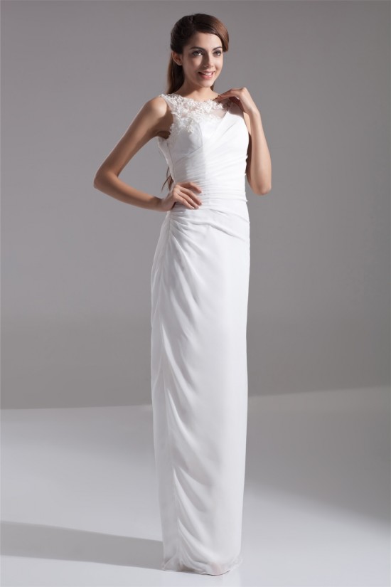 Bateau Sheath/Column Chiffon Prom/Formal Evening Dresses 02020653 Bateau Sheath/Column Chiffon Prom/Formal Evening Dresses 02020653