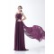 Beading Sheath/Column Chiffon Prom/Formal Evening Dresses 02020665