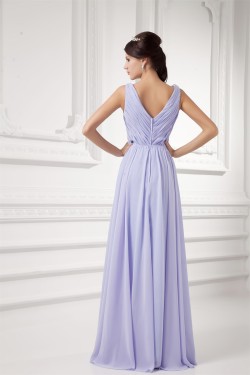 Beading Sheath/Column Chiffon Prom/Formal Evening Dresses 02020666