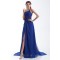 Beading Sheath/Column Sleeveless One-Shoulder Prom/Formal Evening Dresses 02020669