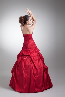 Beading Sleeveless Floor-Length Ball Gown Prom/Formal Evening Dresses 02020673