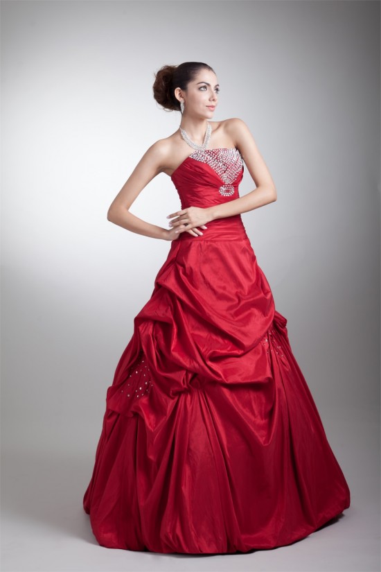 Beading Sleeveless Floor-Length Ball Gown Prom/Formal Evening Dresses 02020673 Beading Sleeveless Floor-Length Ball Gown Prom/Formal Evening Dresses 02020673