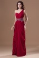 Beading Sheath/Column One-Shoulder Chiffon Silk like Satin Prom/Formal Evening Dresses 02020676 Beading Sheath/Column One-Shoulder Chiffon Silk like Satin Prom/Formal Evening Dresses 02020676