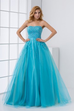 Beading Soft Sweetheart Floor-Length A-Line Prom/Formal Evening Dresses 02020678