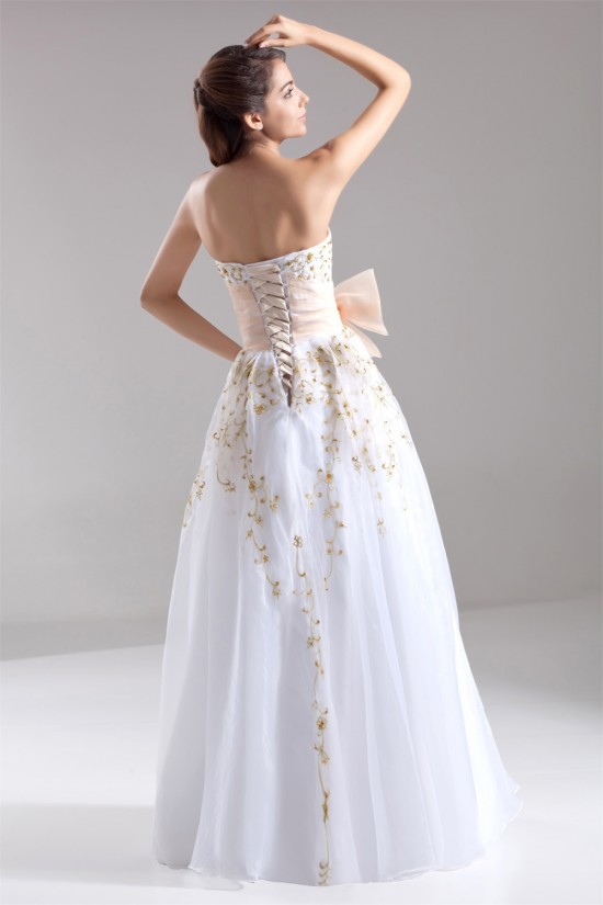 Beading Sweetheart Satin Organza Floor-Length Prom/Formal Evening Dresses 02020686 Beading Sweetheart Satin Organza Floor-Length Prom/Formal Evening Dresses 02020686