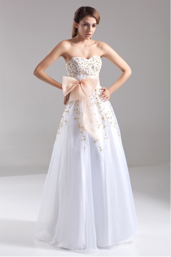 Beading Sweetheart Satin Organza Floor-Length Prom/Formal Evening Dresses 02020686 Beading Sweetheart Satin Organza Floor-Length Prom/Formal Evening Dresses 02020686