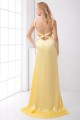Brush Sweep Train A-Line V-Neck Criss Cross Prom/Formal Evening Dresses 02020687 Brush Sweep Train A-Line V-Neck Criss Cross Prom/Formal Evening Dresses 02020687