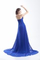 Brush Sweep Train Chiffon Long Blue Prom/Formal Evening Dresses 02020688 Brush Sweep Train Chiffon Long Blue Prom/Formal Evening Dresses 02020688