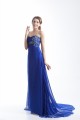 Brush Sweep Train Chiffon Long Blue Prom/Formal Evening Dresses 02020688 Brush Sweep Train Chiffon Long Blue Prom/Formal Evening Dresses 02020688