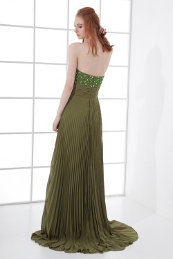 Brush Sweep Train Sleeveless Sheath/Column Prom/Formal Evening Dresses 02020691