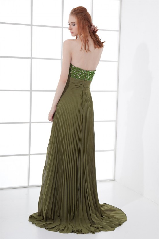 Brush Sweep Train Sleeveless Sheath/Column Prom/Formal Evening Dresses 02020691 Brush Sweep Train Sleeveless Sheath/Column Prom/Formal Evening Dresses 02020691