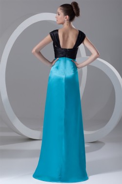 Brush Sweep Train Sleeveless Straps Sheath/Column Prom/Formal Evening Dresses 02020692