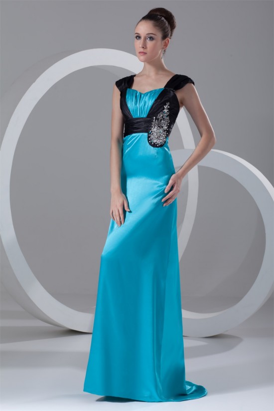 Brush Sweep Train Sleeveless Straps Sheath/Column Prom/Formal Evening Dresses 02020692 Brush Sweep Train Sleeveless Straps Sheath/Column Prom/Formal Evening Dresses 02020692