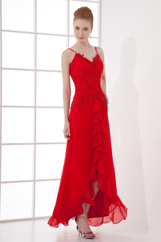 Cascading Ruffles Asymmetrical A-Line Chiffon Prom/Formal Evening Dresses 02020693 Cascading Ruffles Asymmetrical A-Line Chiffon Prom/Formal Evening Dresses 02020693