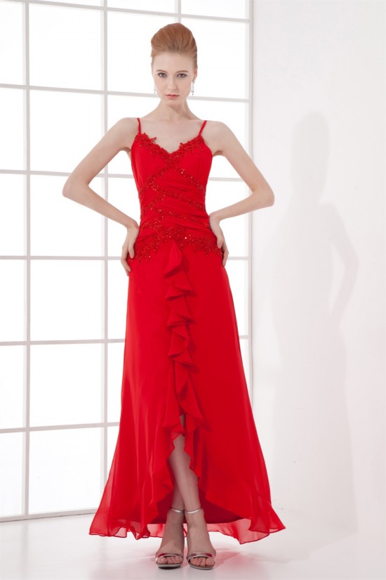 Cascading Ruffles Asymmetrical A-Line Chiffon Prom/Formal Evening Dresses 02020693 Cascading Ruffles Asymmetrical A-Line Chiffon Prom/Formal Evening Dresses 02020693