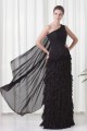 Cascading Ruffles Brush Sweep Train Sheath/Column Prom/Formal Evening Dresses 02020695 Cascading Ruffles Brush Sweep Train Sheath/Column Prom/Formal Evening Dresses 02020695