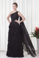 Cascading Ruffles Brush Sweep Train Sheath/Column Prom/Formal Evening Dresses 02020695 Cascading Ruffles Brush Sweep Train Sheath/Column Prom/Formal Evening Dresses 02020695
