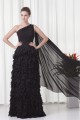 Cascading Ruffles Brush Sweep Train Sheath/Column Prom/Formal Evening Dresses 02020695 Cascading Ruffles Brush Sweep Train Sheath/Column Prom/Formal Evening Dresses 02020695