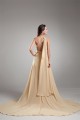 A-Line Beaded One-Shoulder Court Train Prom/Formal Evening Dresses 02020697