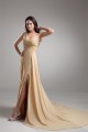 A-Line Beaded One-Shoulder Court Train Prom/Formal Evening Dresses 02020697
