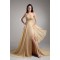 A-Line Beaded One-Shoulder Court Train Prom/Formal Evening Dresses 02020697