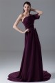 A-Line Single Sleeve Long Purple Prom/Formal Evening Dresses 02020699 A-Line Single Sleeve Long Purple Prom/Formal Evening Dresses 02020699
