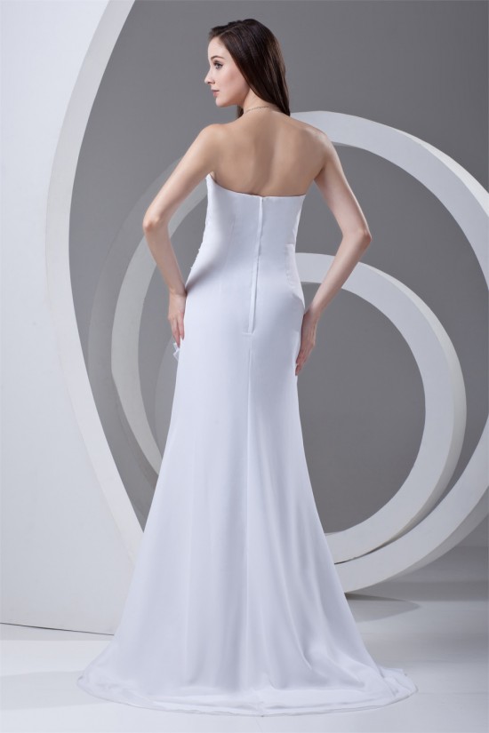 Chiffon Beading Brush Sweep Train Prom/Formal Evening Dresses 02020700 Chiffon Beading Brush Sweep Train Prom/Formal Evening Dresses 02020700