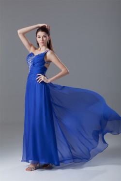 Chiffon Ruched A-Line Prom/Formal Evening Dresses 02020704