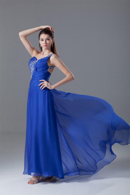 Chiffon Ruched A-Line Prom/Formal Evening Dresses 02020704 Chiffon Ruched A-Line Prom/Formal Evening Dresses 02020704