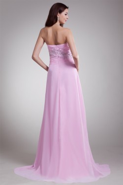 A-Line Chiffon Ruffles Sweetheart Prom/Formal Evening Dresses 02020705