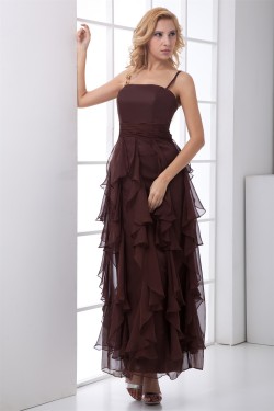Chiffon Sleeveless Cascading Ruffles Prom/Formal Evening Dresses 02020706