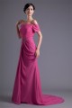 Chiffon Lace Brush Sweep Train Prom/Formal Evening Dresses 02020708 Chiffon Lace Brush Sweep Train Prom/Formal Evening Dresses 02020708