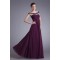 Chiffon Silk like Satin Floor-Length A-Line Prom/Formal Evening Dresses 02020710