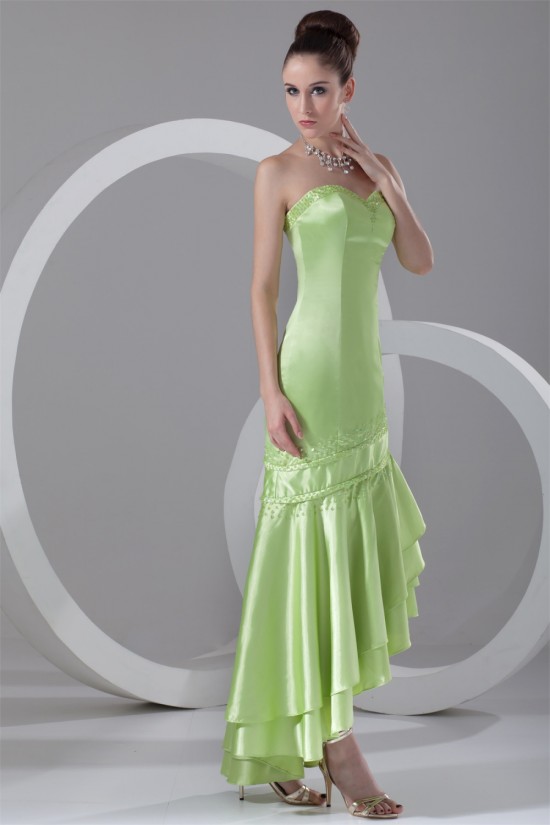 Elastic Woven Satin Mermaid/Trumpet Sleeveless Prom/Formal Evening Dresses 02020723 Elastic Woven Satin Mermaid/Trumpet Sleeveless Prom/Formal Evening Dresses 02020723