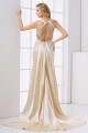 Elastic Woven Satin Sleeveless Halter Sheath/Column Prom/Formal Evening Dresses 02020726 Elastic Woven Satin Sleeveless Halter Sheath/Column Prom/Formal Evening Dresses 02020726