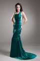 Elastic Woven Satin Sleeveless Mermaid/Trumpet Prom/Formal Evening Dresses 02020727 Elastic Woven Satin Sleeveless Mermaid/Trumpet Prom/Formal Evening Dresses 02020727
