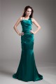 Elastic Woven Satin Sleeveless Mermaid/Trumpet Prom/Formal Evening Dresses 02020727 Elastic Woven Satin Sleeveless Mermaid/Trumpet Prom/Formal Evening Dresses 02020727